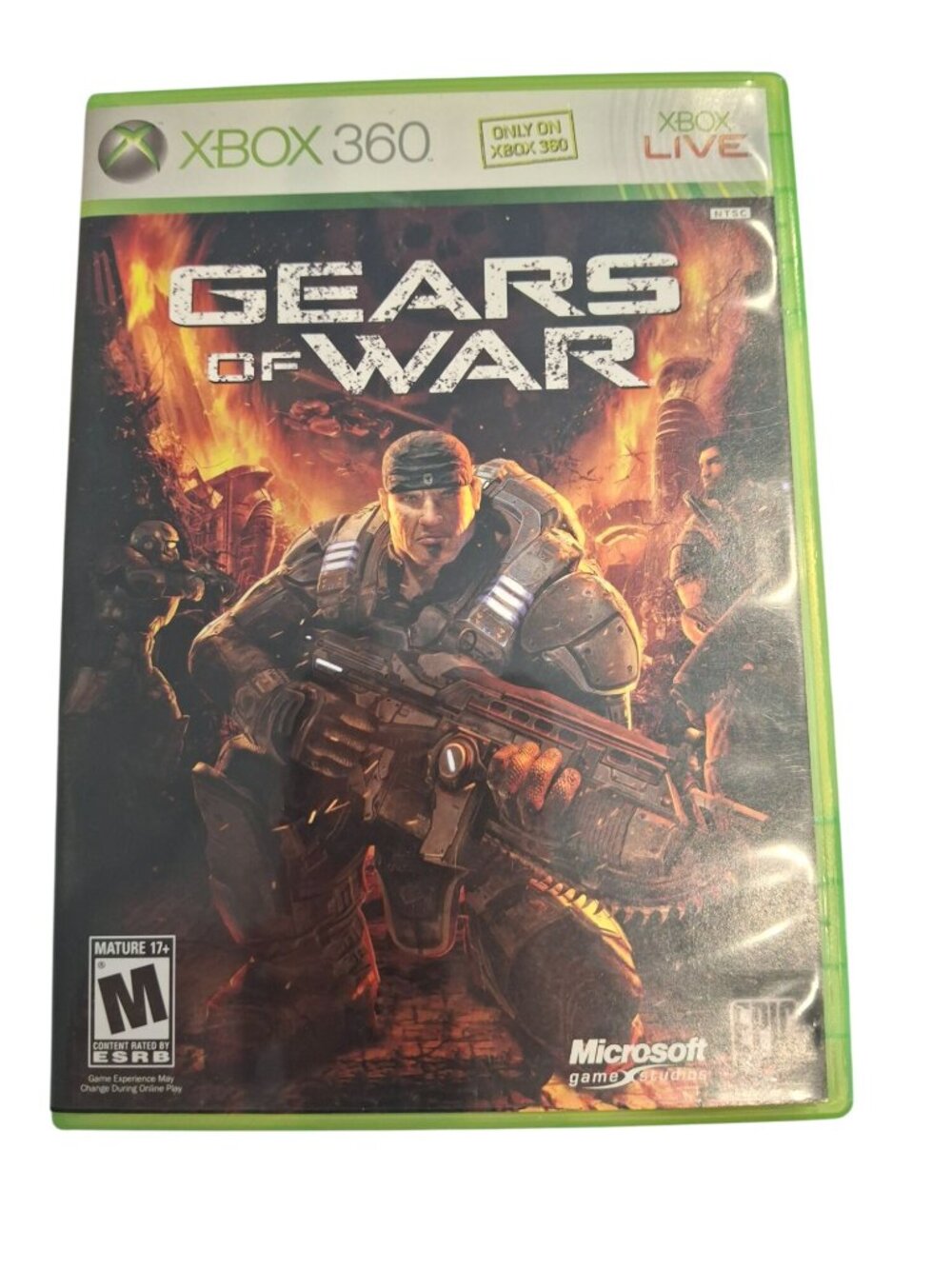 Gears of War Xbox 360 2006 Epic Games Microsoft Shooter Original CIB
